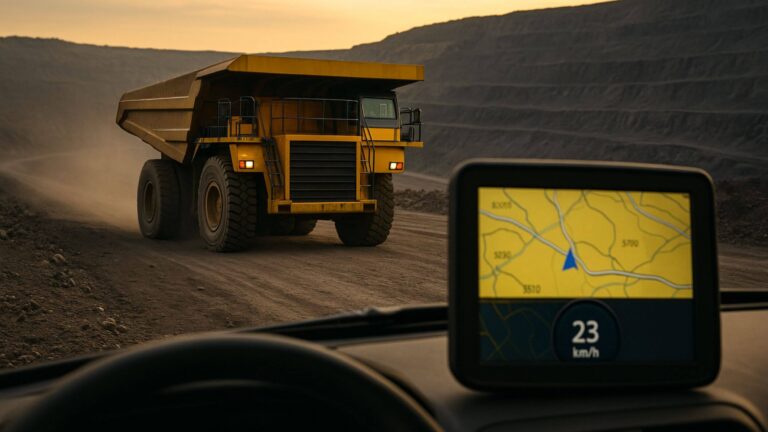 Control y Monitoreo GPS para Vehículos Mineros